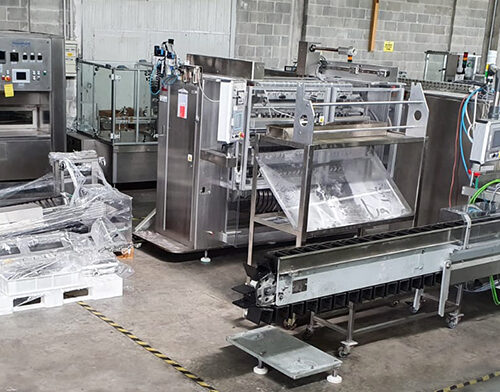 LINEA DI CONFEZIONAMENTO PRIMARIO/SECONDARIO STICK-PACK A 20 PISTE ( PCX-CD-01 )