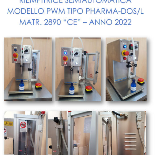 RIEMPITRICE SEMIAUTOMATICA