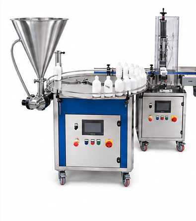 LINEA RIEMPIMENTO E TAPPATURA LIQUIDI E CREME
