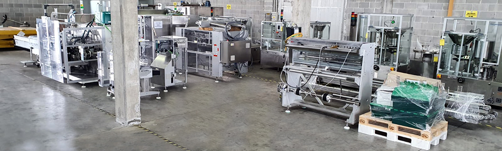 LINEA DI CONFEZIONAMENTO POLVERI STICK-PACK - UNIVERSAL PACK 20 PISTE