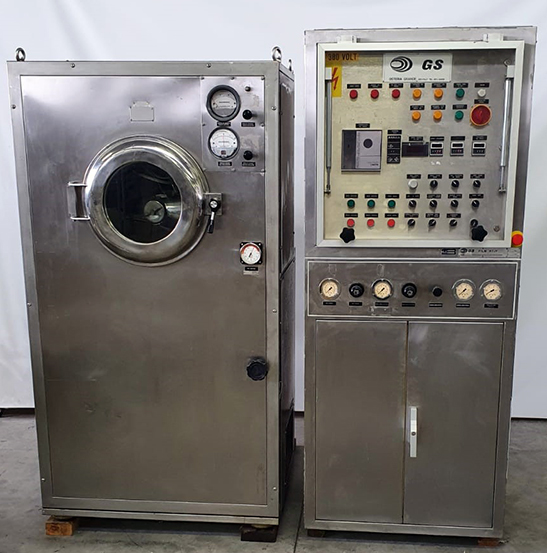 TABLET COATING SYSTEM - PELLEGRINI GS MULTISYSTEM HT/M25