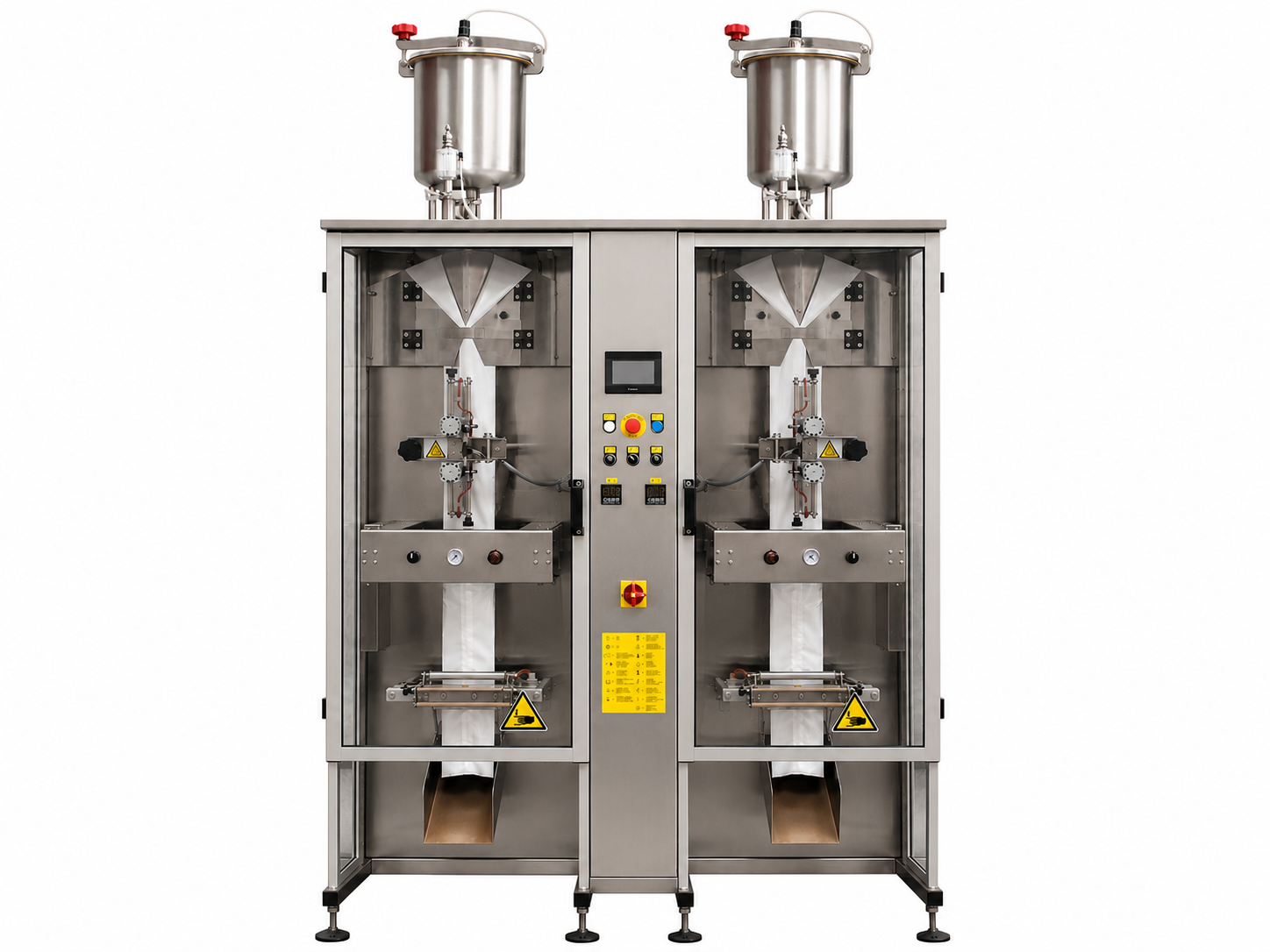 CONFEZIONATRICE VERTICALE - LIQUIDI A DOPPIA TESTA L-5000